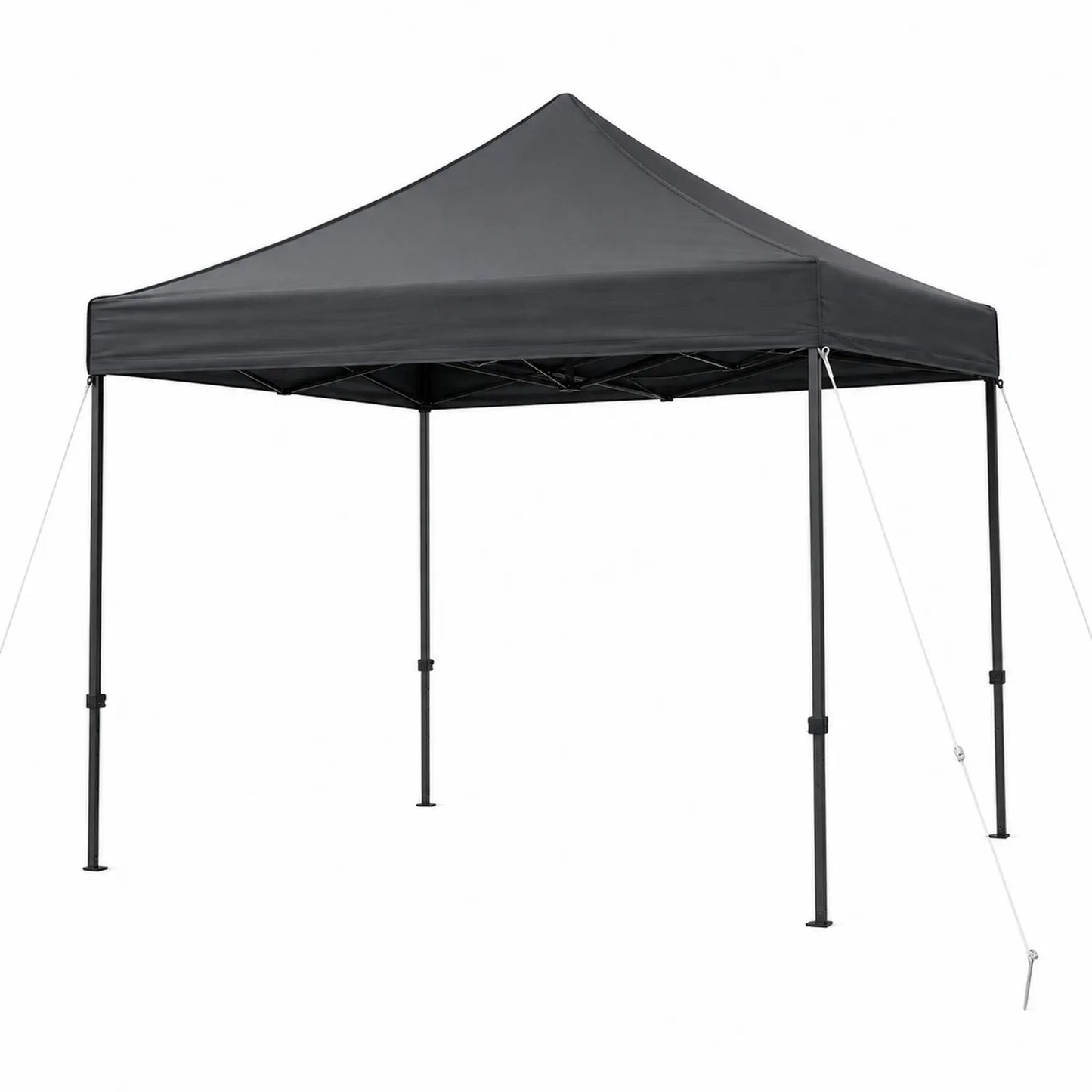 Carpa Plegable de Aluminio 3x3 m Impermeable Negra