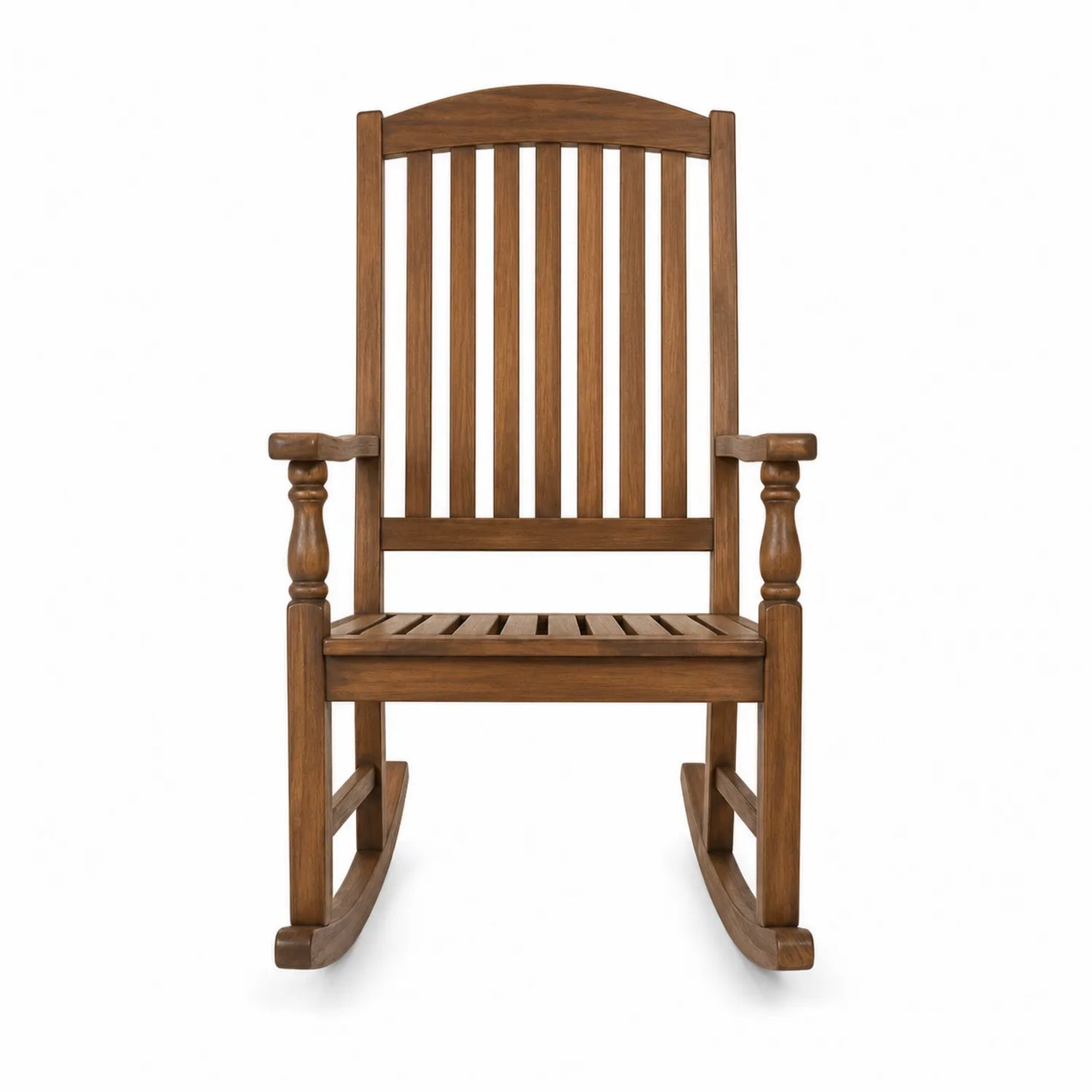 Mecedora de Madera de Acacia Marrón Exterior