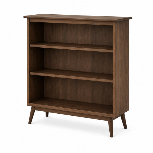 Estantería de Madera Marrón con 3 Niveles 80x30x100 cm
